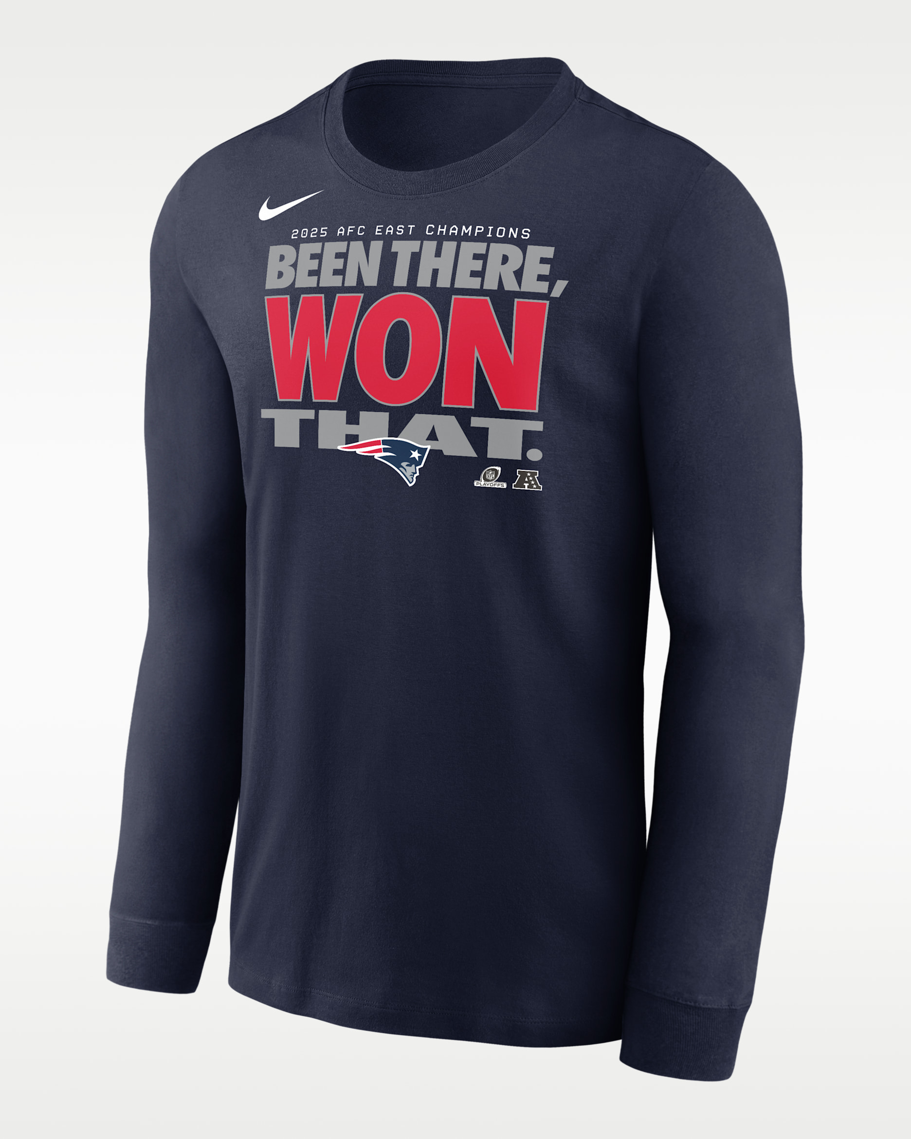 New England Patriots 2025 AFC East Champions Trophy Collection